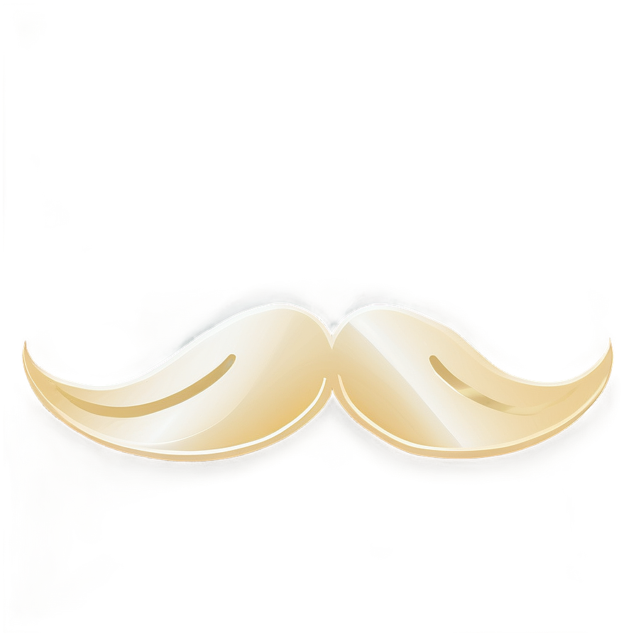 Minimalist Thin Mustache Png 05042024