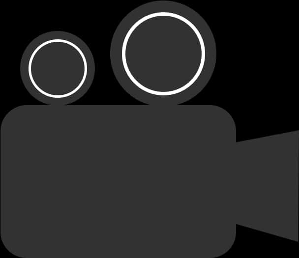 Minimalist Video Camera Icon