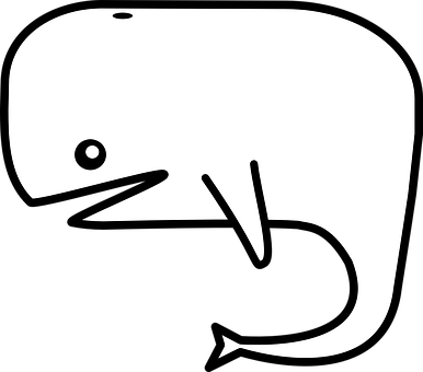 Minimalist_ Whale_ Graphic