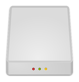 Minimalist White Box Icon