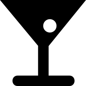 Minimalist White Circleon Black Background