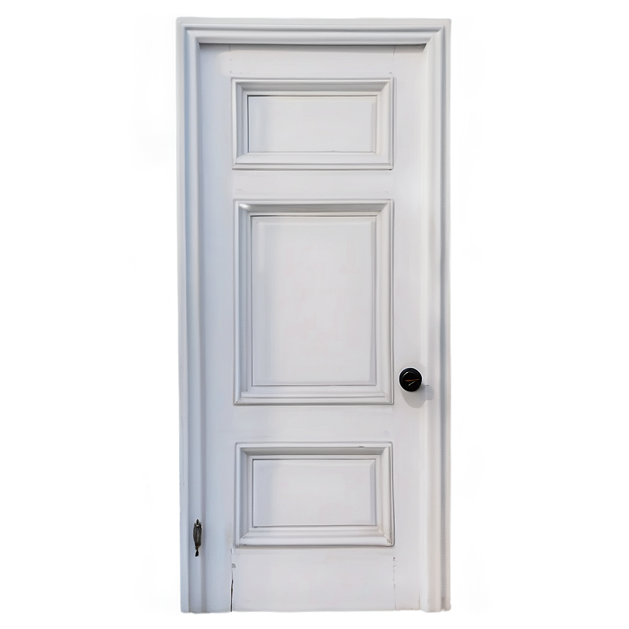 Minimalist White Door Png Qkq