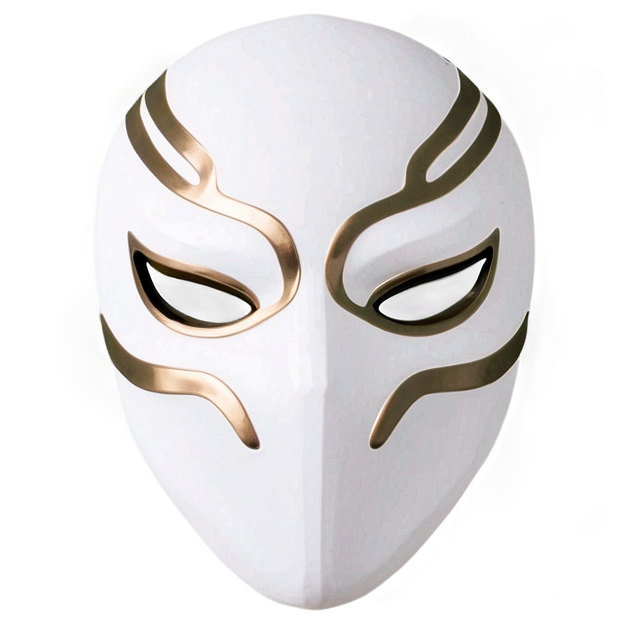 Minimalist White Mask Png Xrr