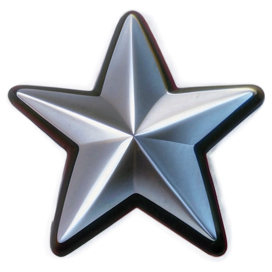 Minimalist White Star Image Png Wiv