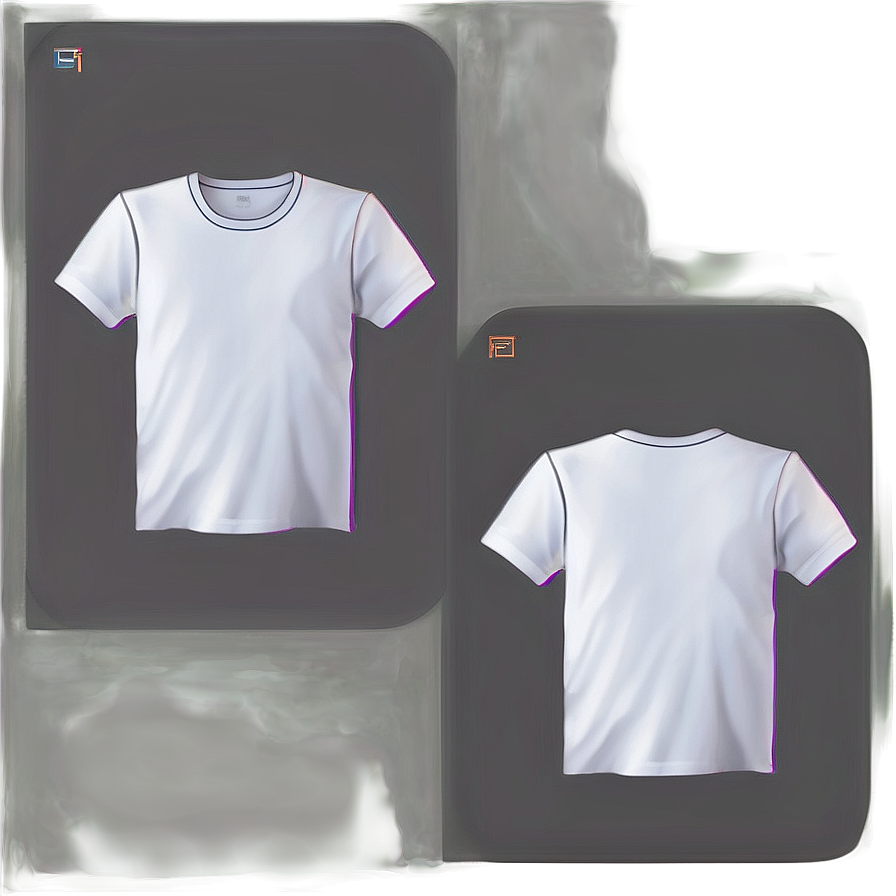 Minimalist White T-shirt Art Png Gjr