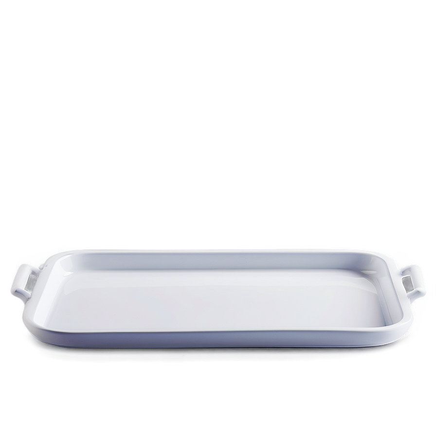 Minimalist White Tray Png 60