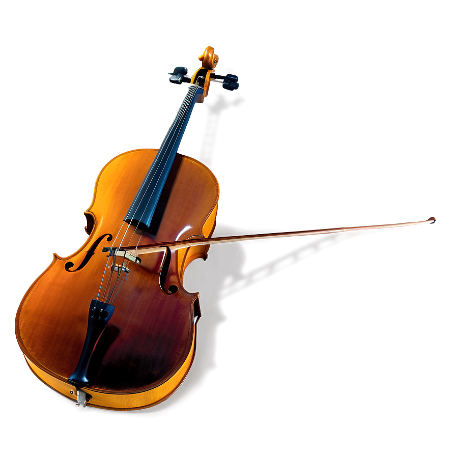 Minimalistic Cello Design Png 61