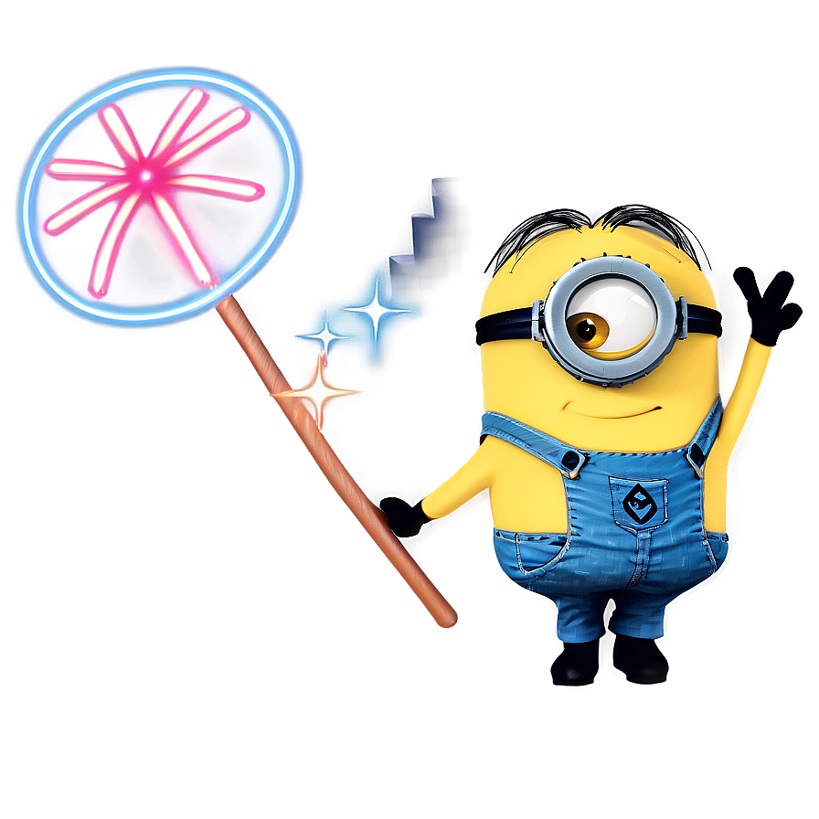 Minion With Magic Wand Png Ngg34