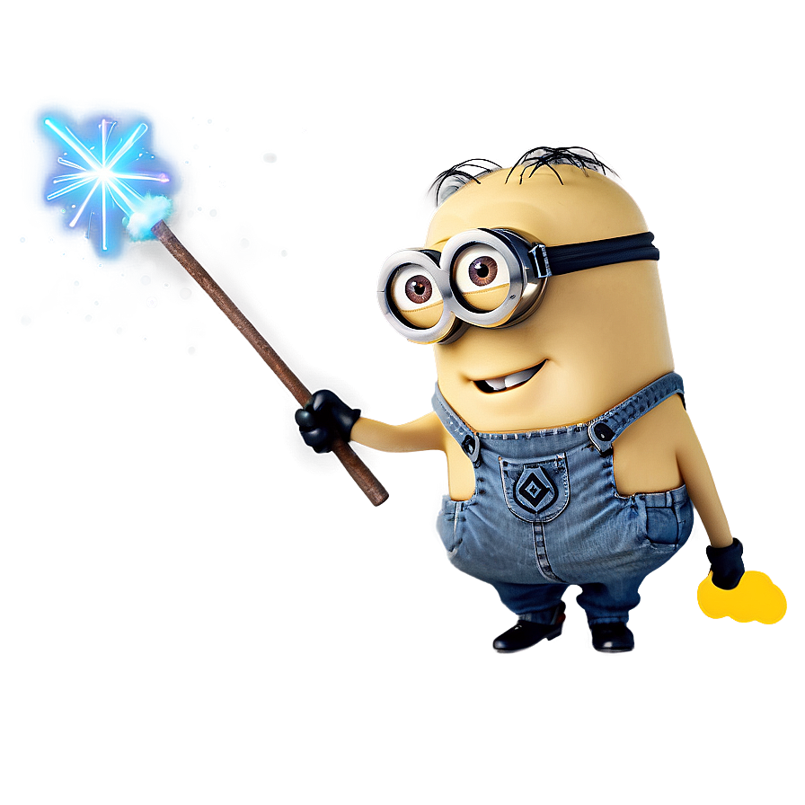 Minion With Magic Wand Png Qdh69