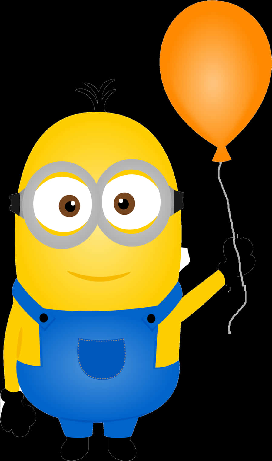 Minion With Orange Balloon