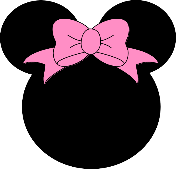 Minnie Mouse Bow Silhouette