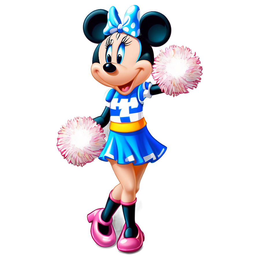 Minnie Mouse Cheerleader Png Cjs60