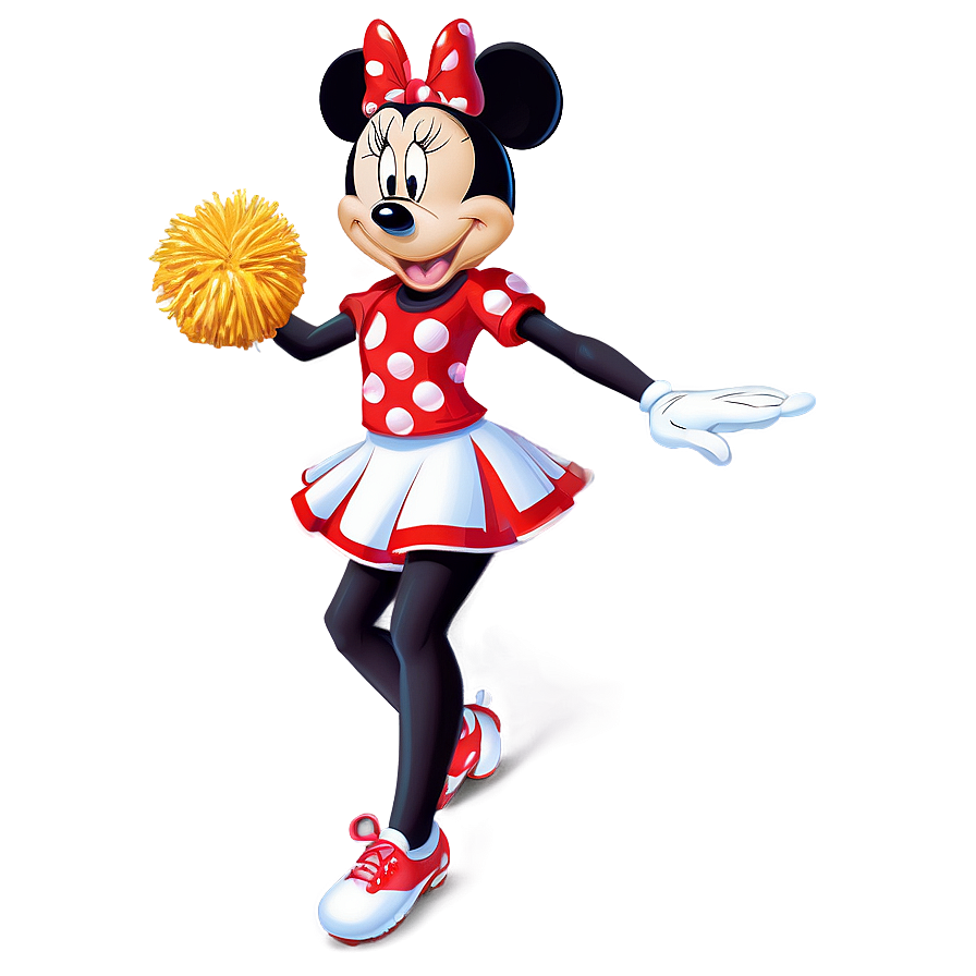 Minnie Mouse Cheerleader Png Xsd27