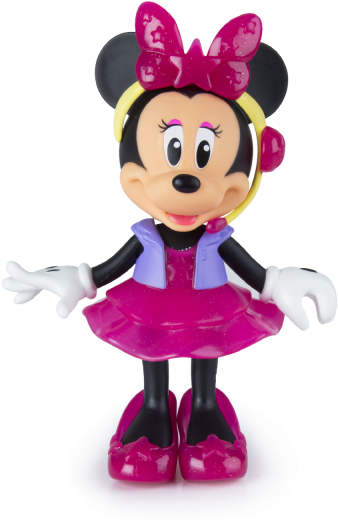 Minnie Mouse Figure Pink Dress