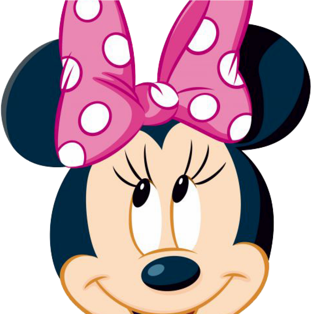 Minnie Mouse Headshot Illustration