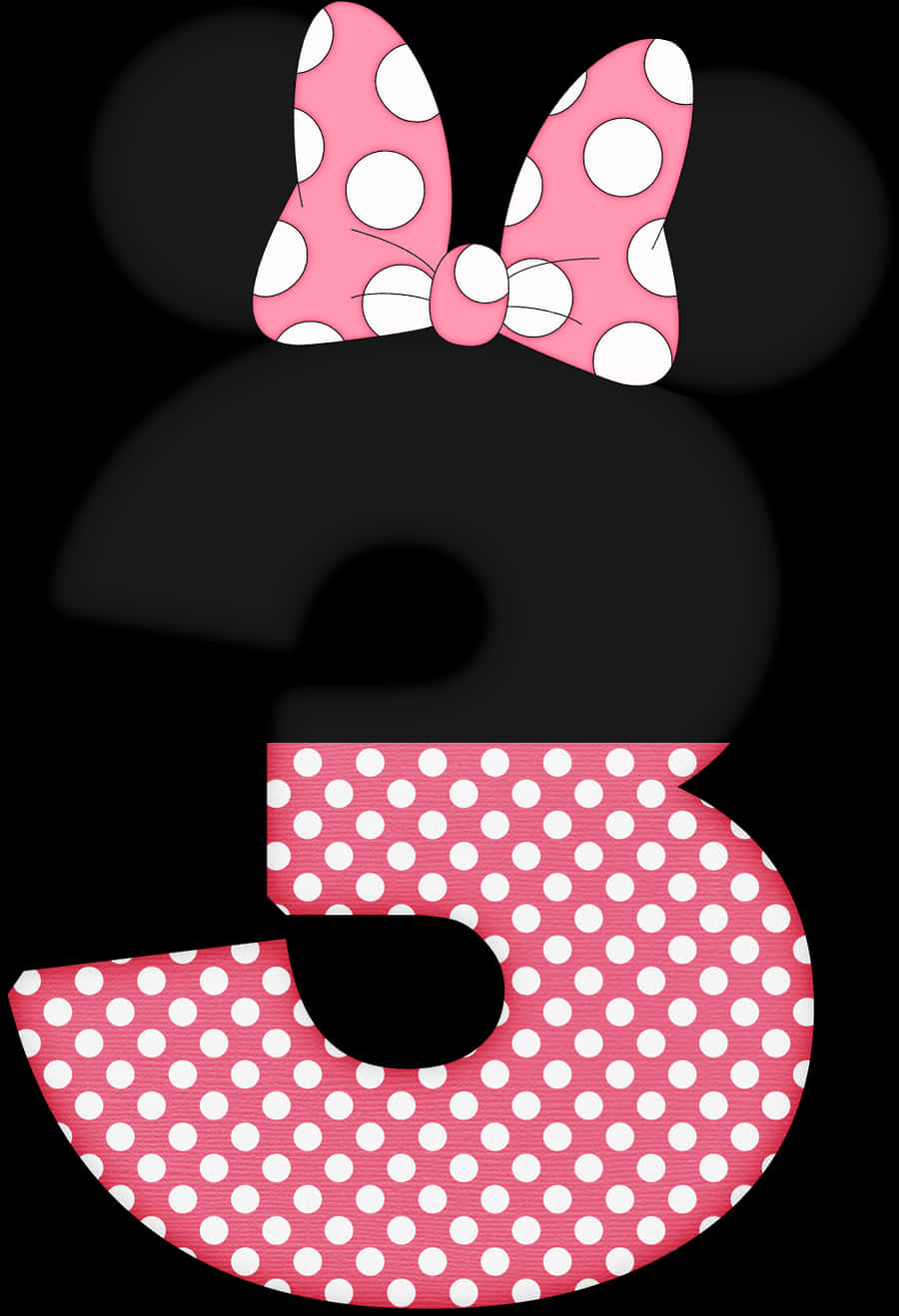 Minnie Mouse Iconic Bowand Dress Pattern