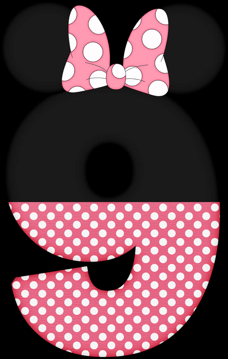 Minnie Mouse Iconic Silhouette