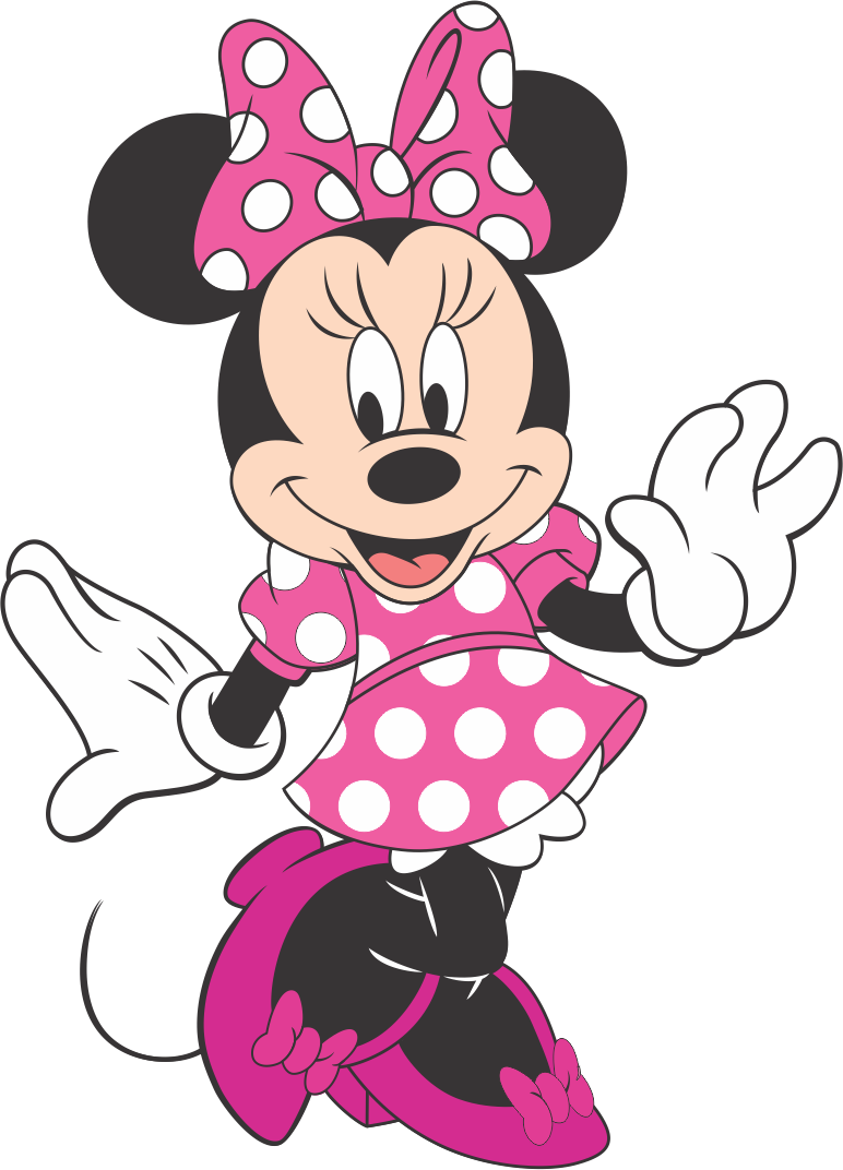 Minnie Mouse Pink Polka Dots