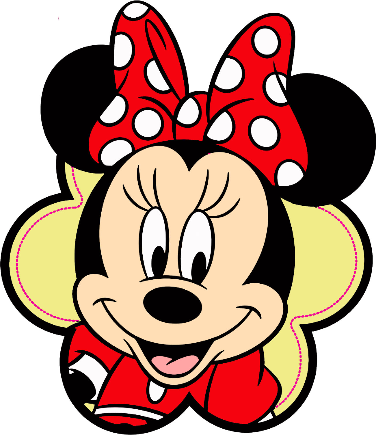 Minnie Mouse Red Polka Dot Bow