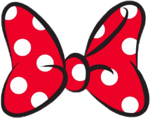 Minnie Mouse Red Polka Dot Bow