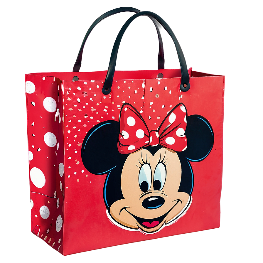 Minnie Mouse Shopping Bags Png 05242024