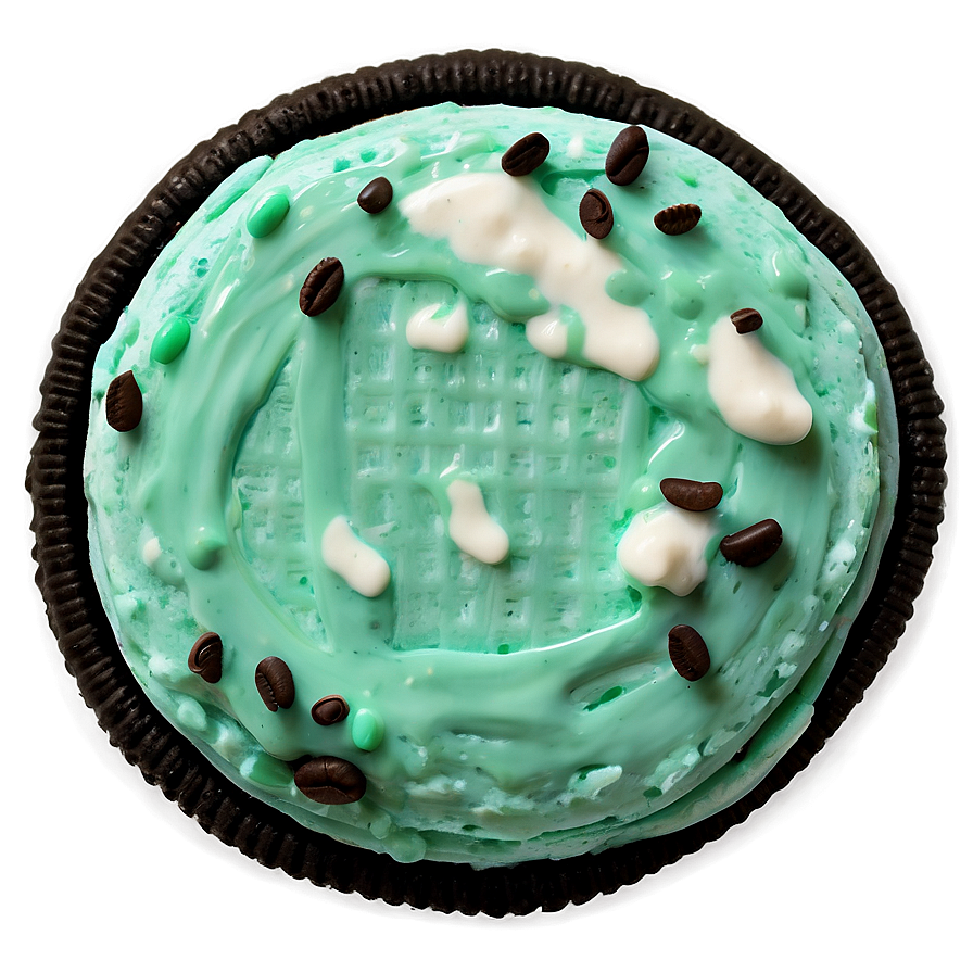 Mint Creme Oreo Cookie Png Cmg