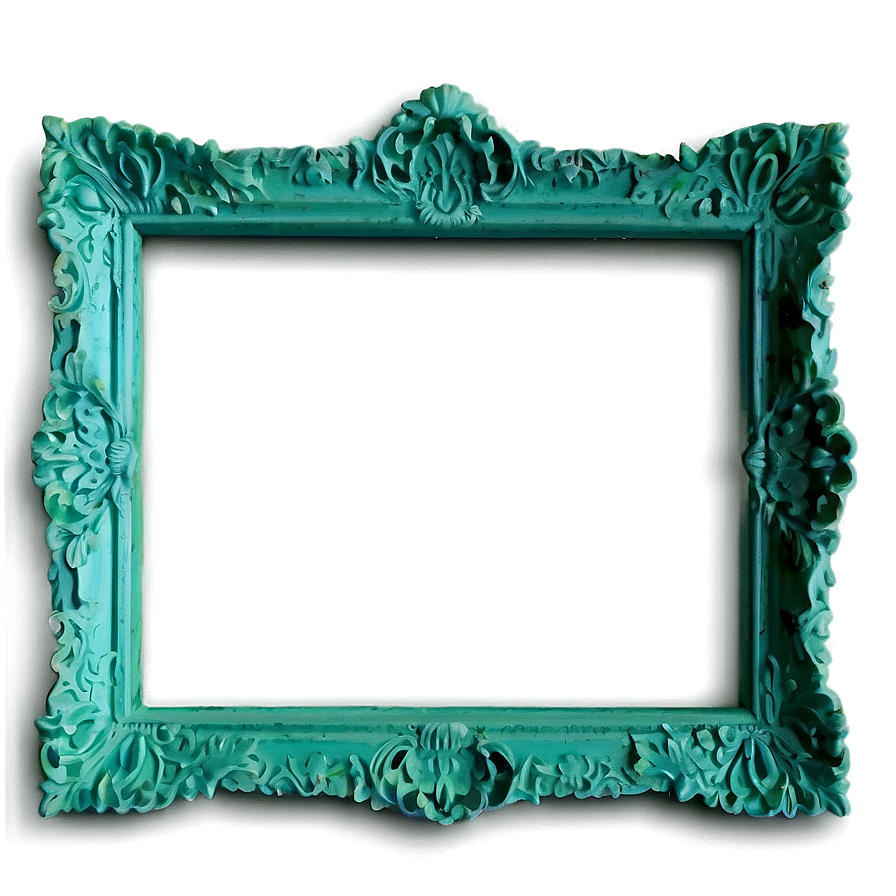 Mint Green Frame Png 4