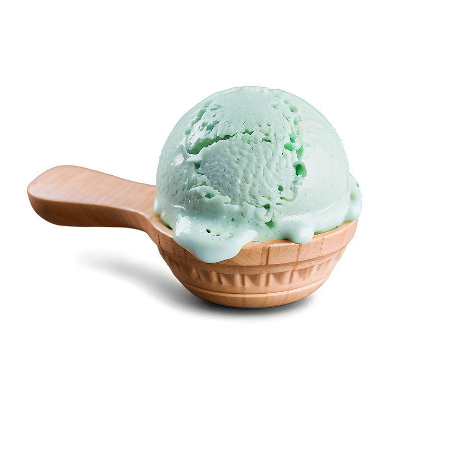 Mint Ice Cream Scoop Png Cuq69