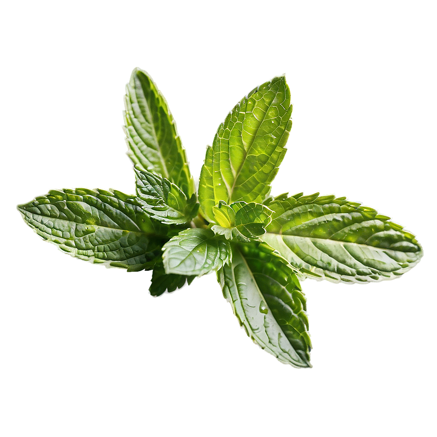 Mint Leaf Freshness Png Krm49