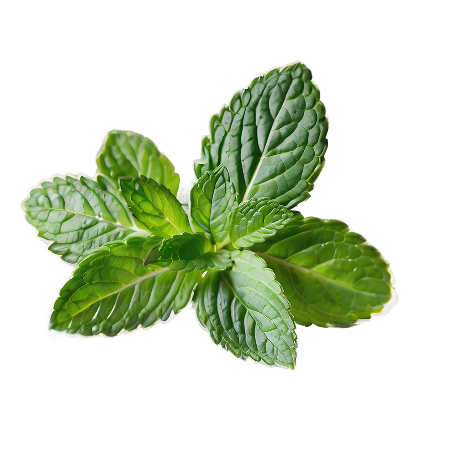 Mint Leaves Drawing Png 24