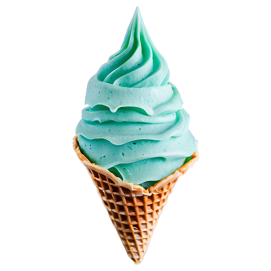 Mint Waffle Cone Png 80