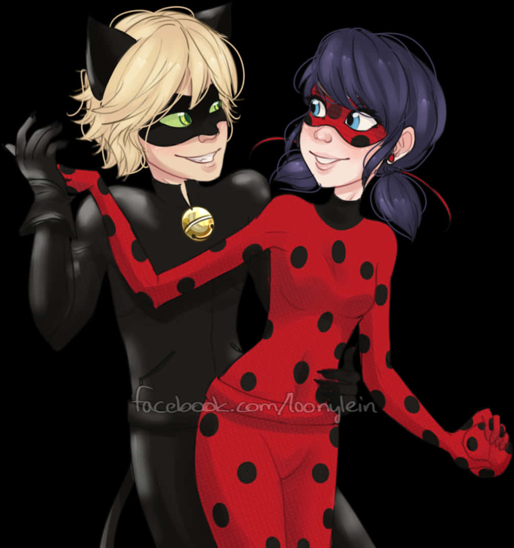 Miraculous_ Ladybug_and_ Cat_ Noir_ Pose