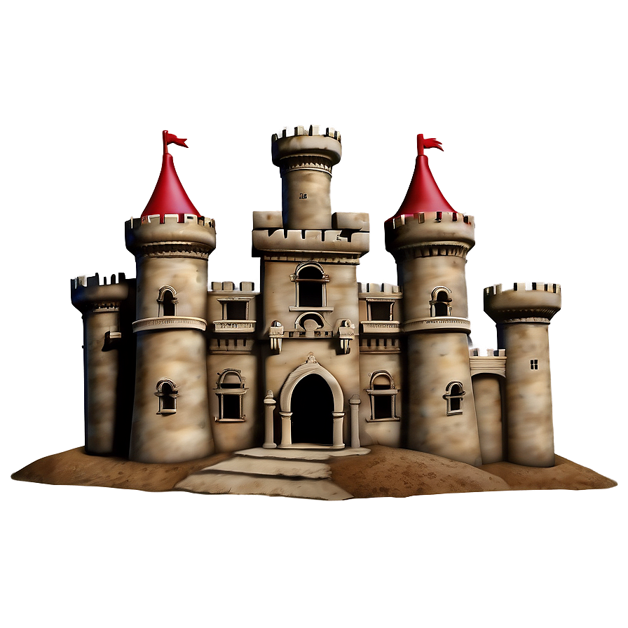 Mirage Of A Castle Png 95