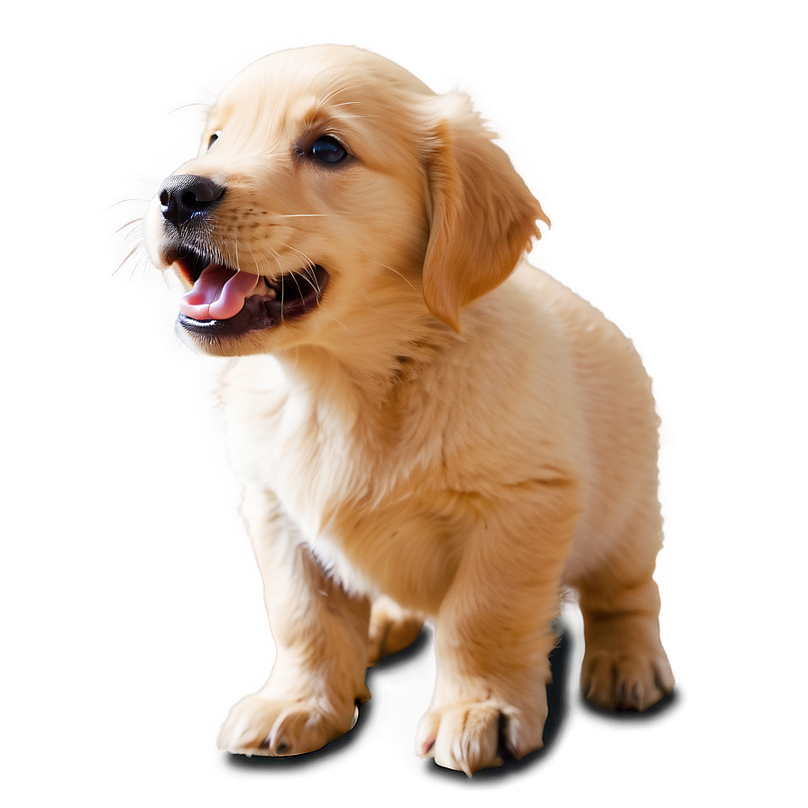 Mischievous Golden Retriever Puppy Png 06252024