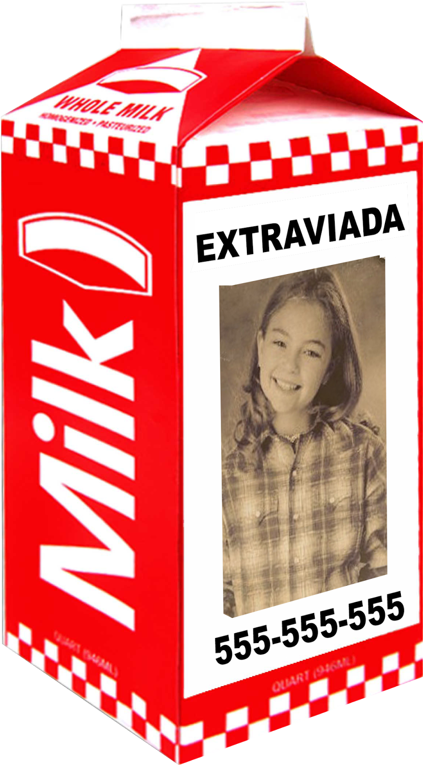 Missing Child Milk Carton