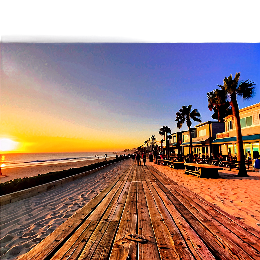 Mission Beach San Diego Boardwalk Png Upq20