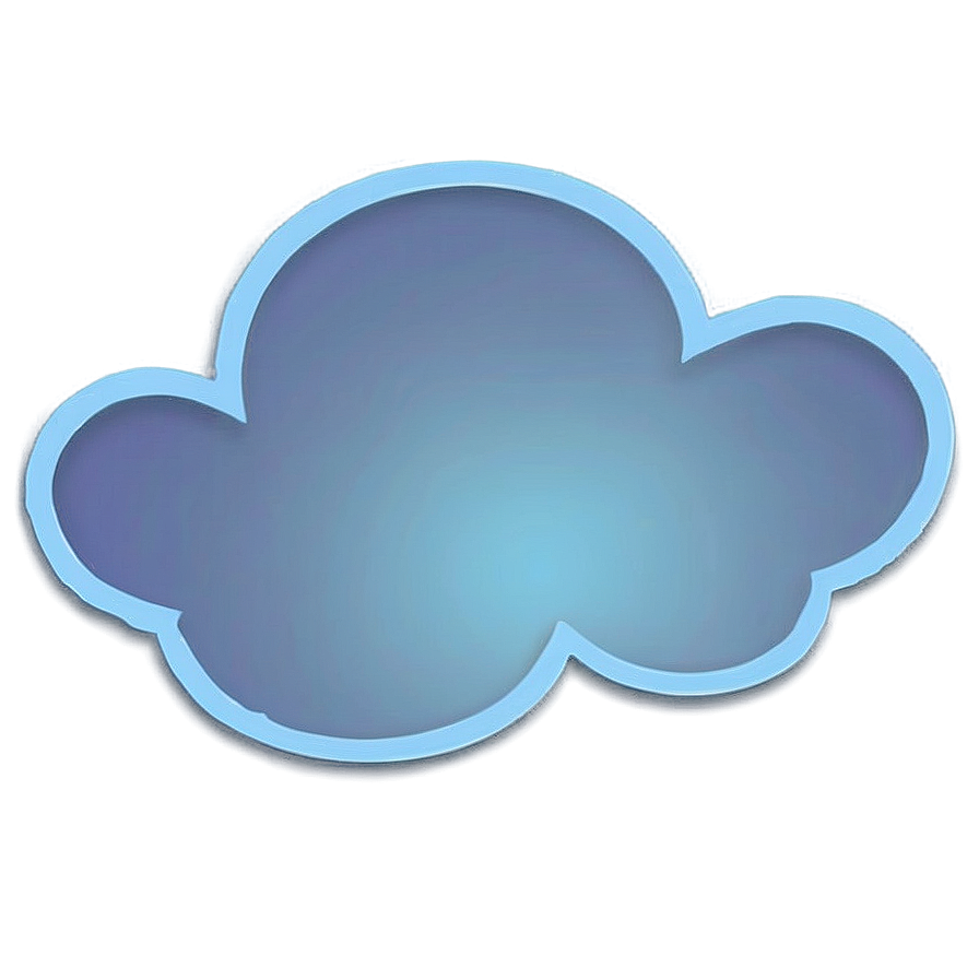 Misty Cloud Emoji Png 38