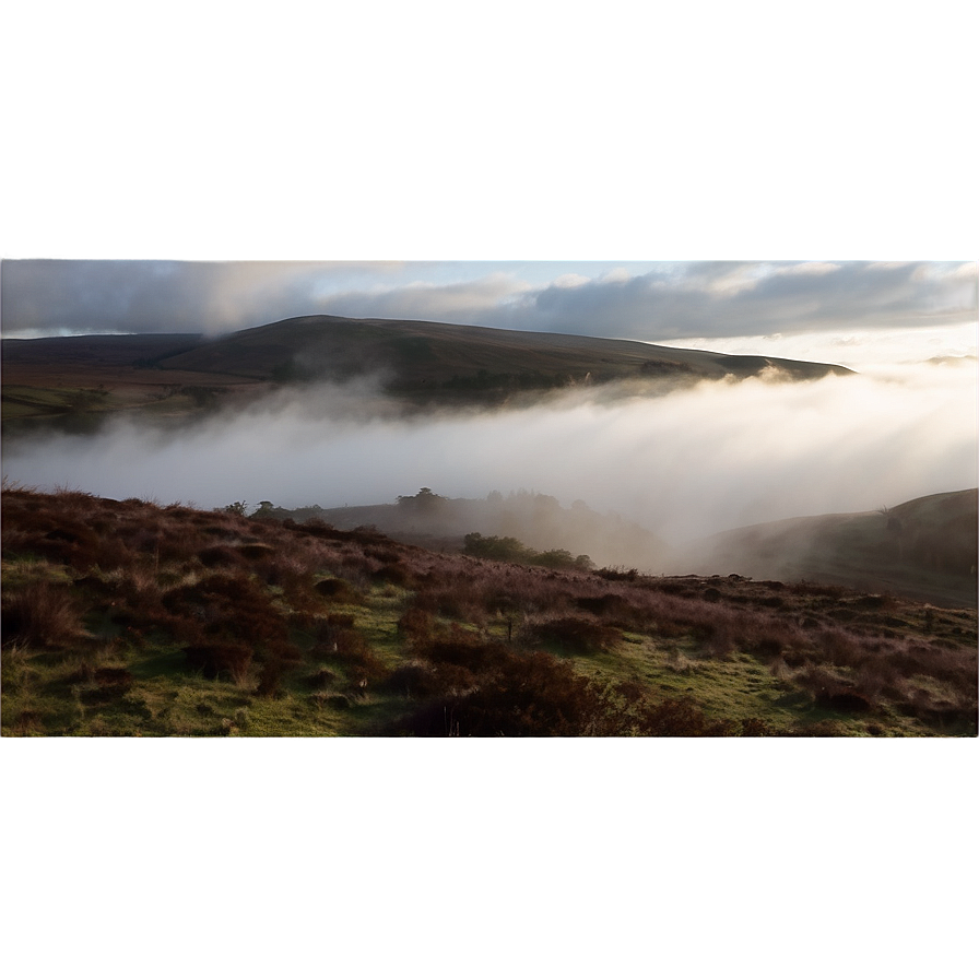 Misty Highland Moors Png Uud