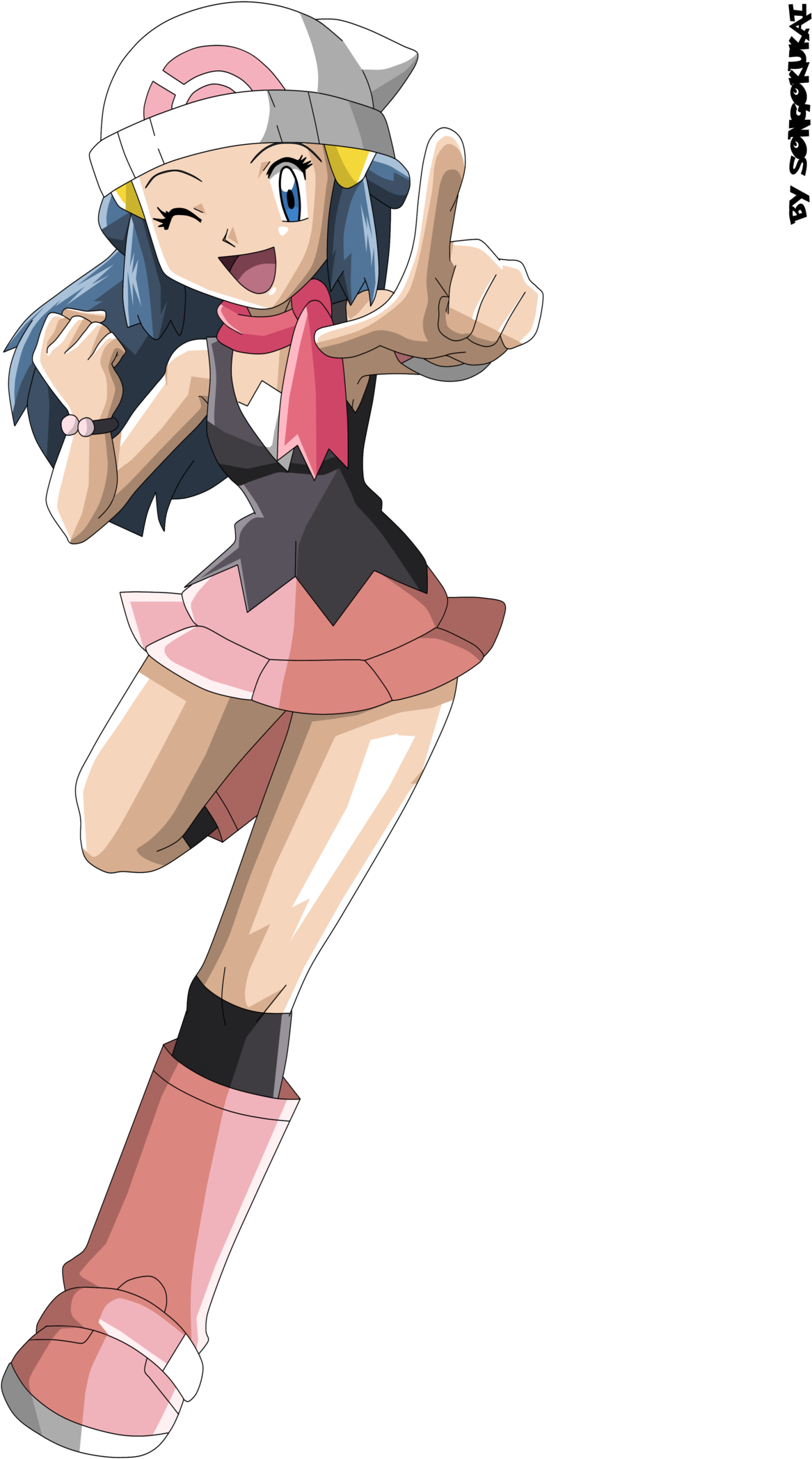 Misty Pokemon Animated Character Pose