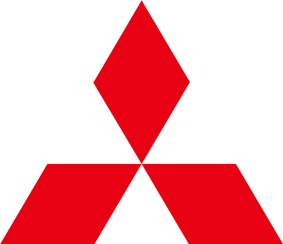 Mitsubishi Logo Red Diamonds