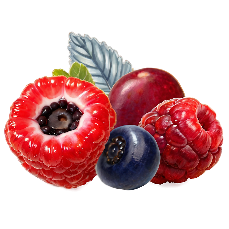 Mixed Berries Collection Png Uuq60