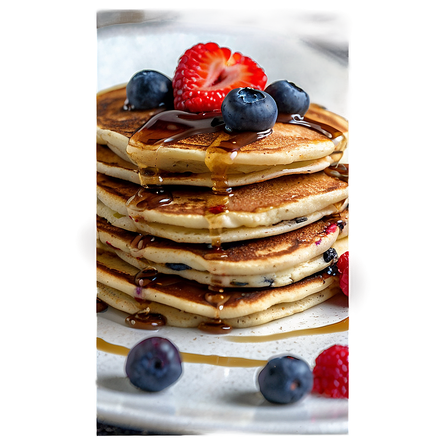 Mixed Berry Pancakes Png 79