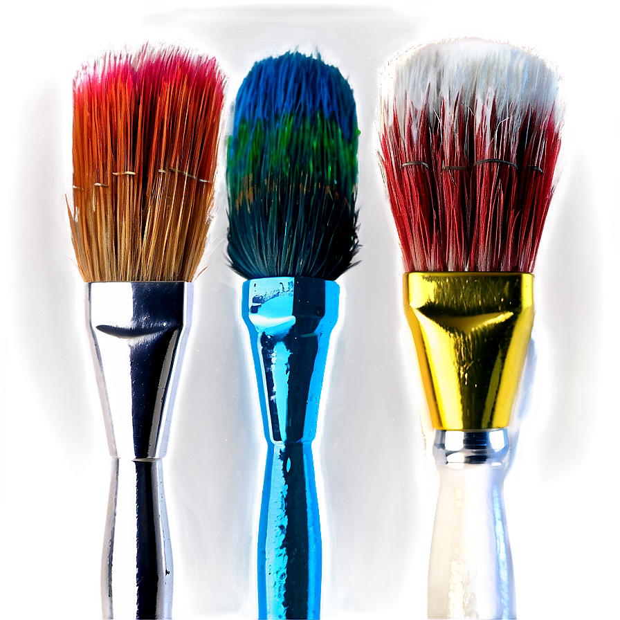 Mixed Media Paint Brushes Png Apr8