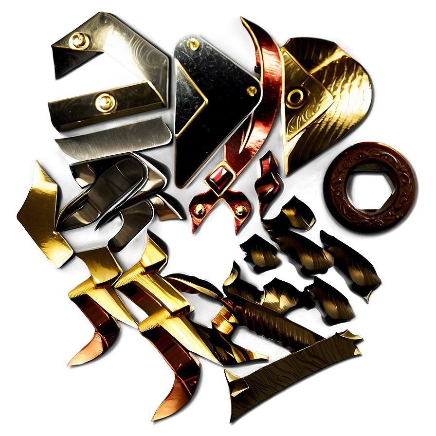 Mixed Metal Scraps Png Vwp56