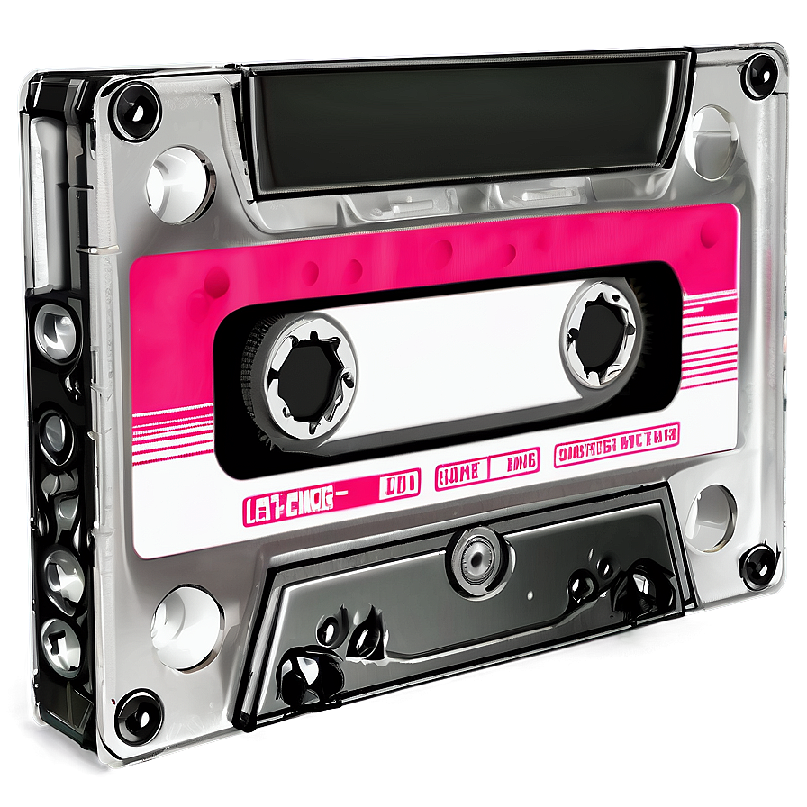 Mixtape Cassette Design Png 05252024