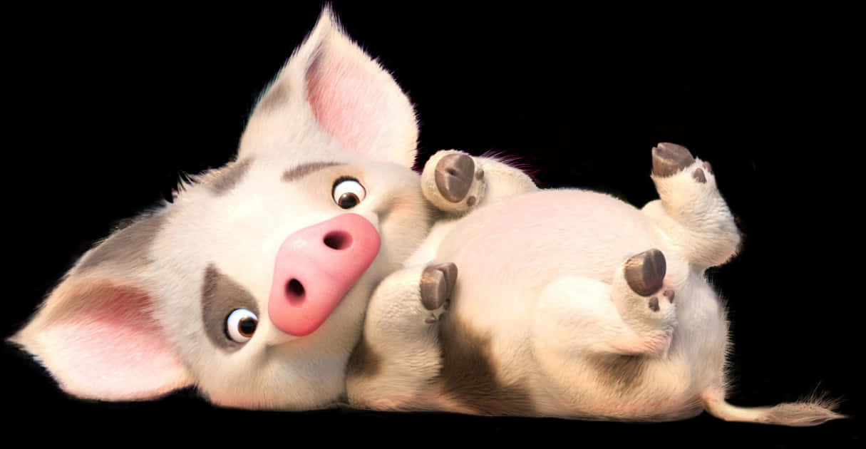 Moana Puathe Pig Cute Expression
