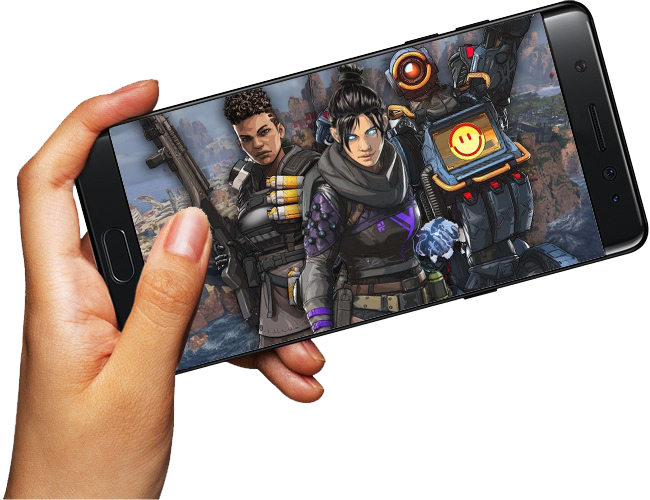 Mobile Legends Gameplay Characters Smartphone Display