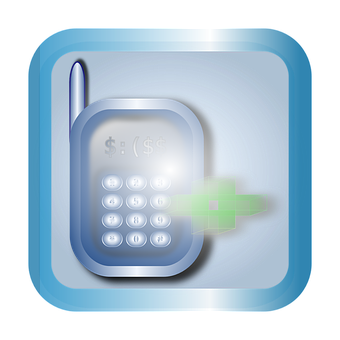 Mobile Phone Icon Charging