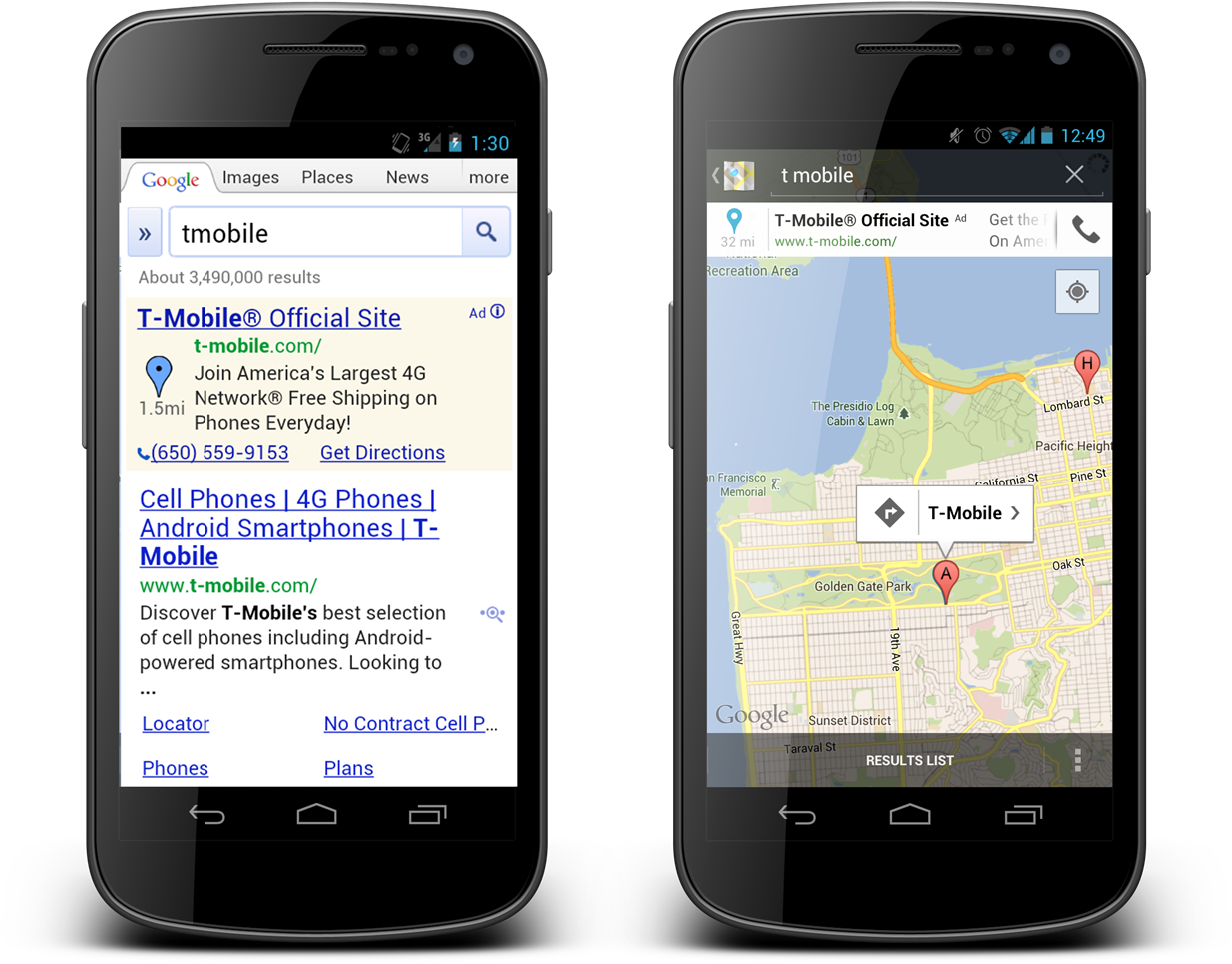 Mobile Searchand Maps Advertising