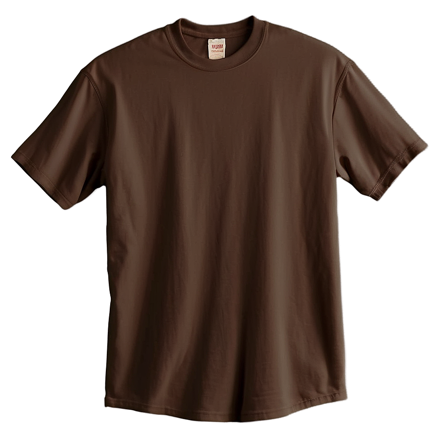 Mocha Brown Blank Shirt Png Juq